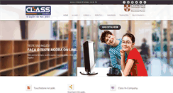 Desktop Screenshot of classidiomas.com.br